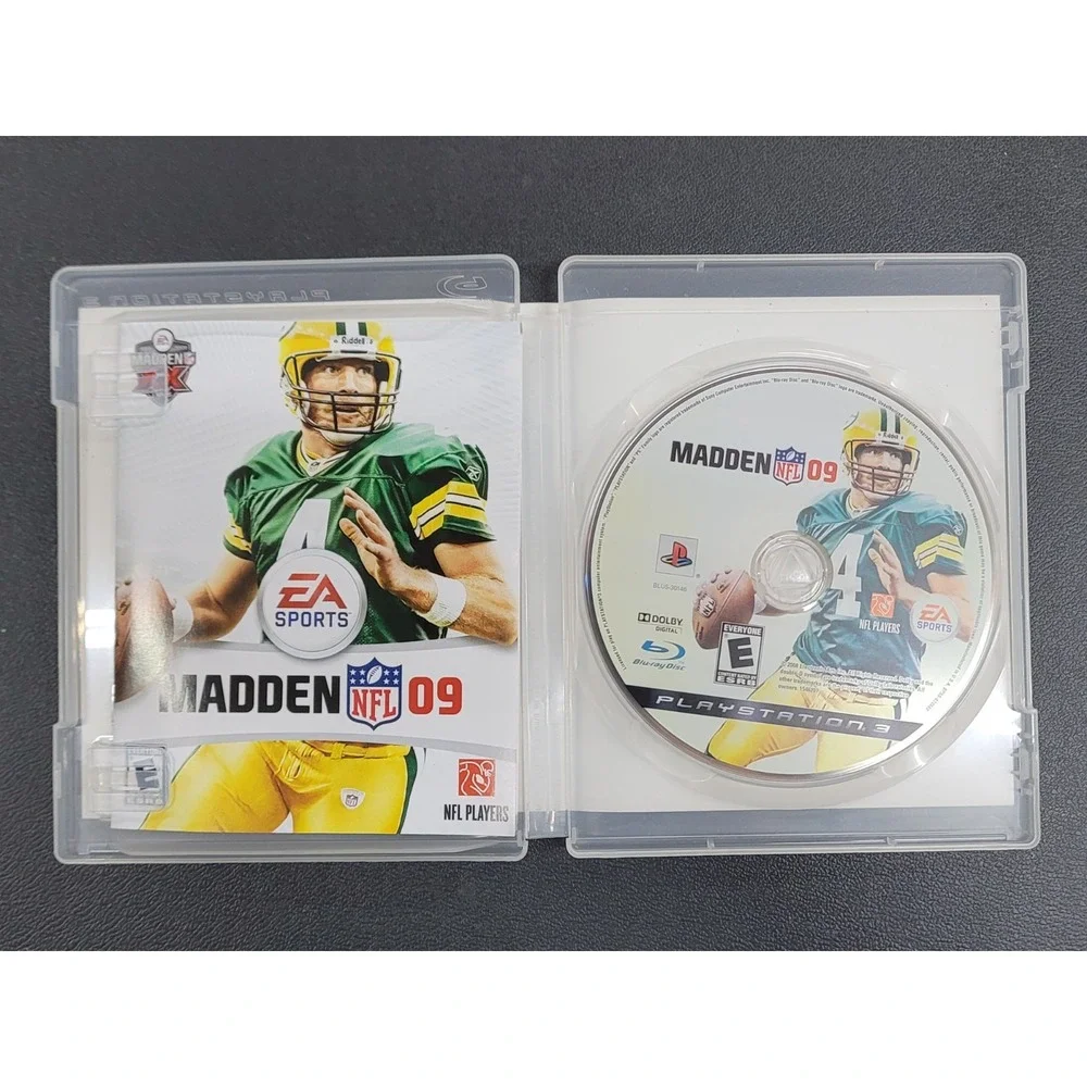Madden NFL 09 (Sony PlayStation 3, 2008) Good Condition